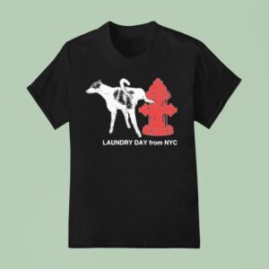 Daundry Lay From Nyc Hydrant Dog T Shirt