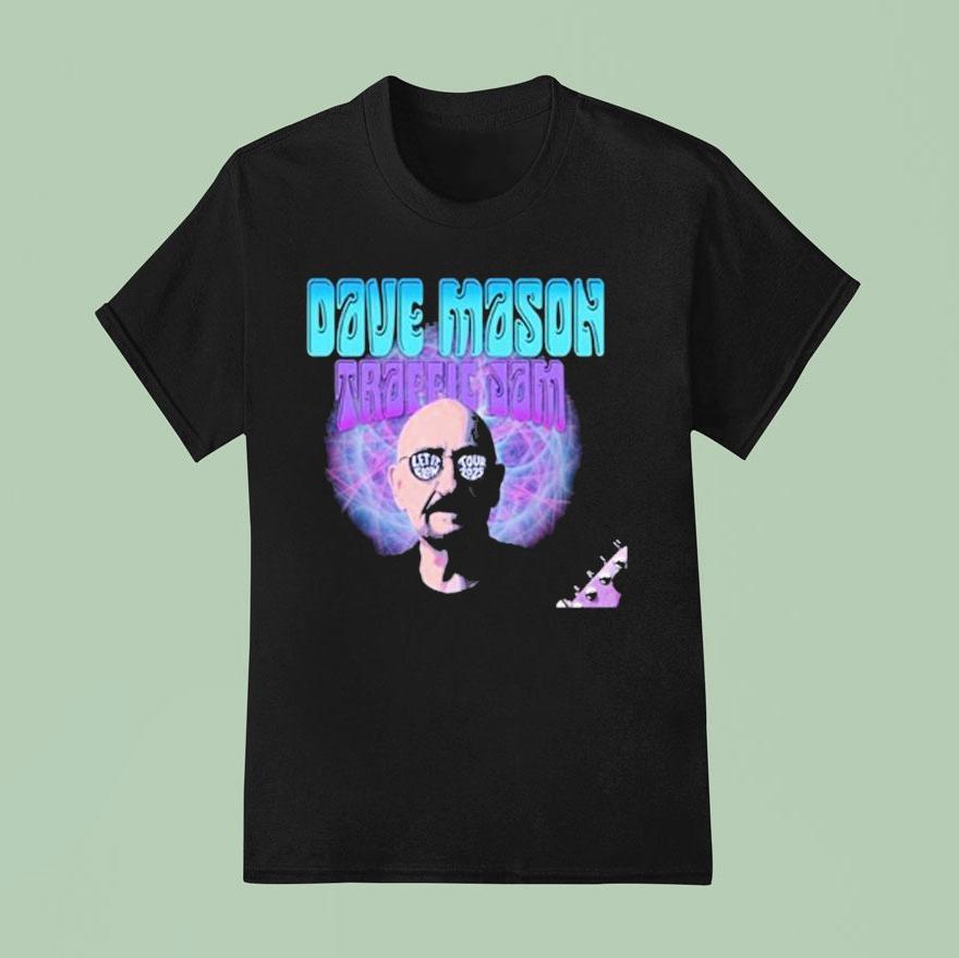 Dave Mason Let It Flow Traffic Jam Tour T Shirt