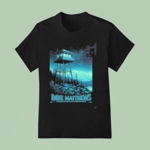 Dave Matthews Band Big Sky Montana Gig At Big Sky Events Arena On August T Shirt