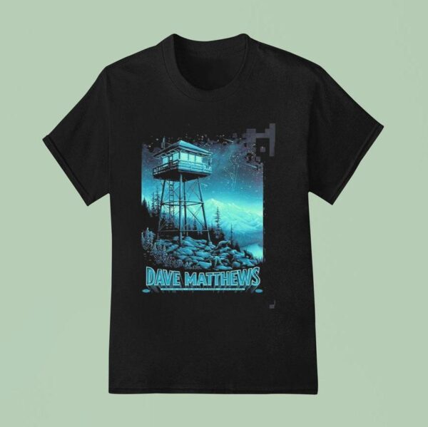 Dave Matthews Band Big Sky Montana Gig At Big Sky Events Arena On August T Shirt