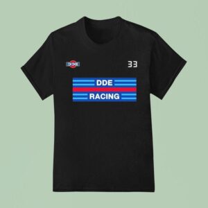 Dde Racing Garage Stripes And Speed T Shirt
