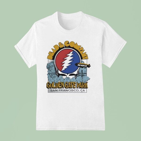 Dead And Company Blue Jean Clouds Grateful Dead T Shirt