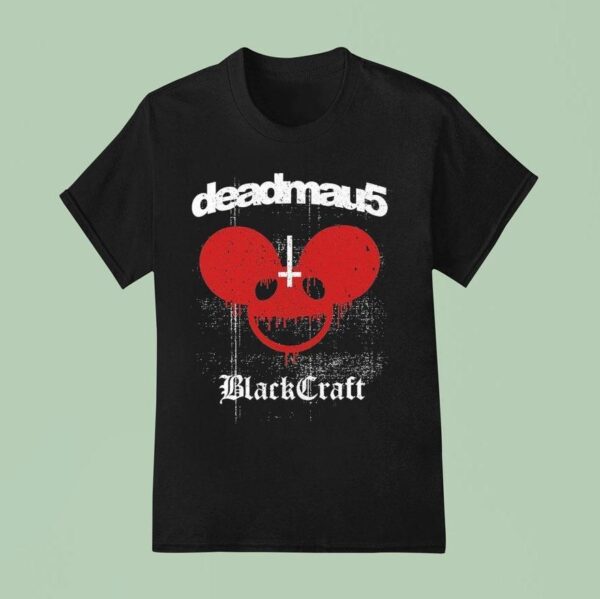 Deadmau X Blackcraft Blood Mau T Shirt