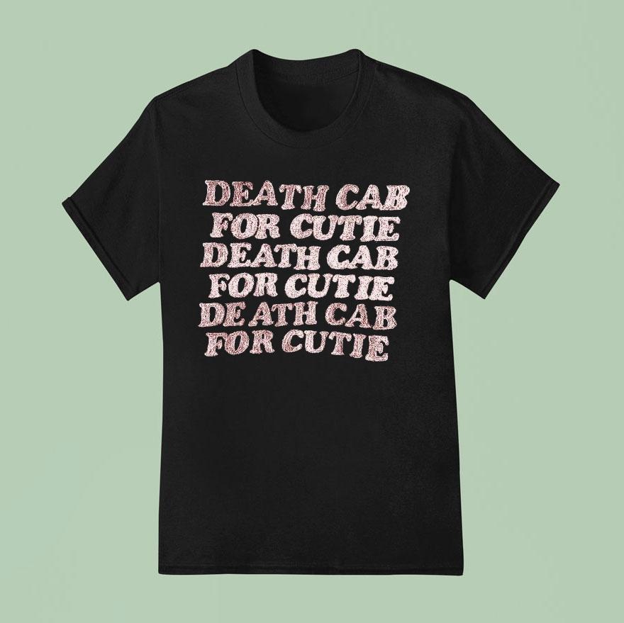 Death Cab For Cutie Crayon T Shirt