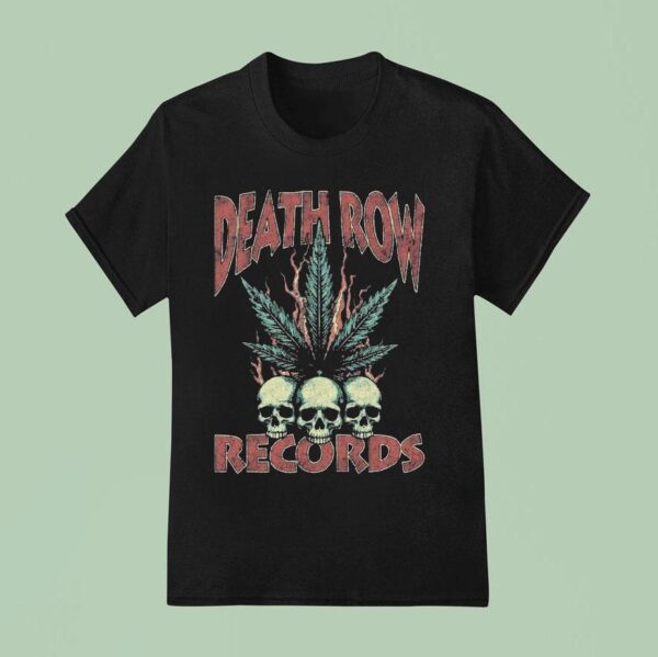 Death Row Death Row Skulls T Shirt