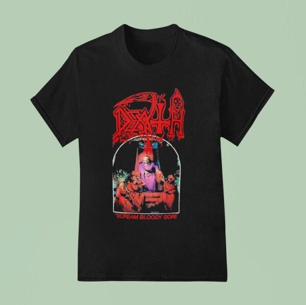 Death Scream Bloody Gore T Shirt