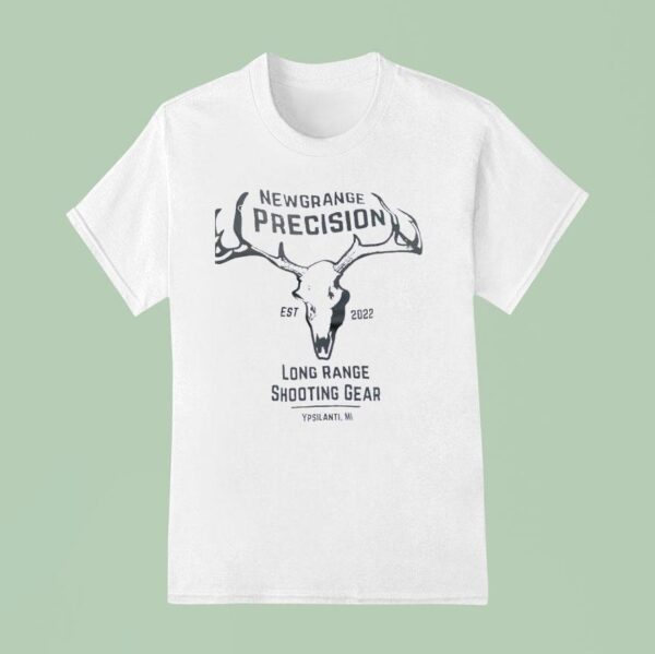 Deer Skull Newgrange Precision Long Range Shooting Gear Est T Shirt