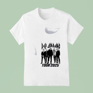Def Leppard Tour Rock Til You Drop Tour Til We Drop T Shirt