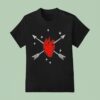 Defib Heart Black Rifle Coffee T Shirt