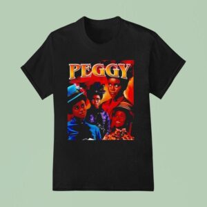 Denee Benton Wearing Peggy Graphic T Shirt