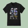 Depeche Mode Years Signatures T Shirt