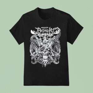 Dethklok Snake Bones Skull T Shirt