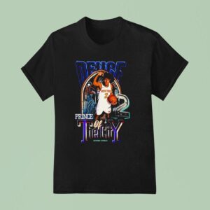Deuge Miles Mcbride Prince Of The City New York Knicks Baseball T Shirt