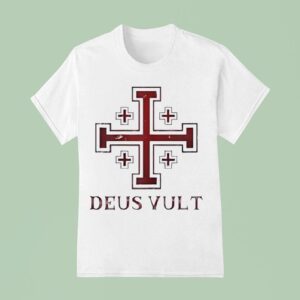 Deus Vult Logo T Shirt
