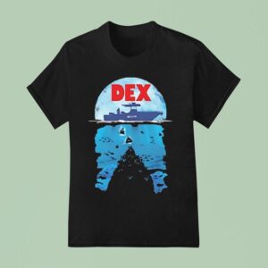 Dex Xlice Of Life Style Jaws T Shirt