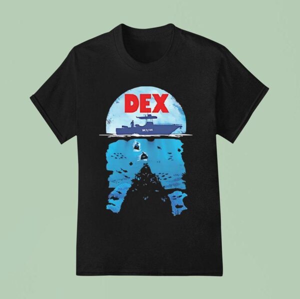 Dex Xlice Of Life Style Jaws T Shirt