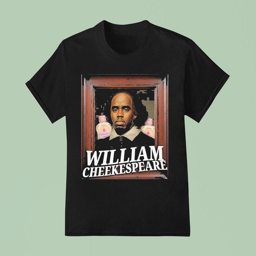Diddy Sean Combs William Cheekespeare T Shirt