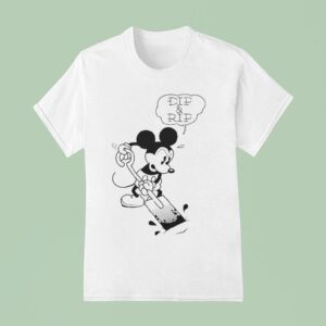 Dip Rip Mickey Mouse Stabber T Shirt