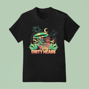 Dirty Heads I M On Vacation Every Single Day Skeleton T Shirt