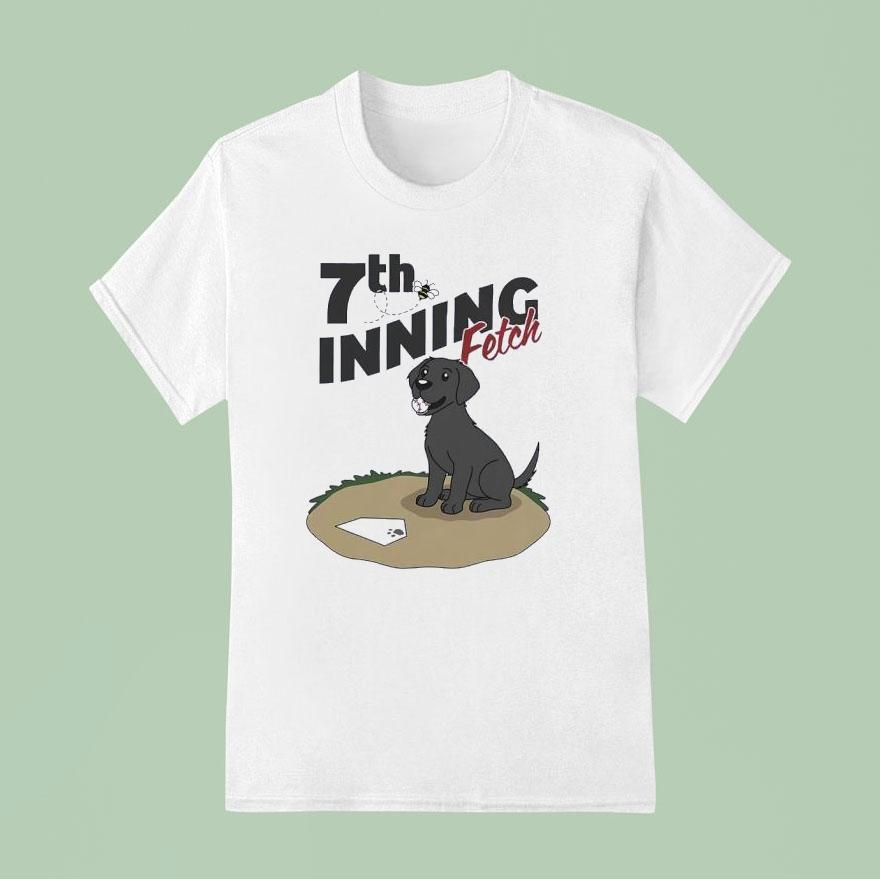 Dog Th Inning Fetch Baseball T Shirt
