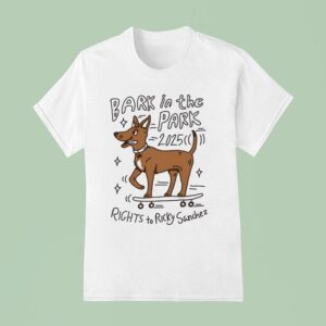 Dog Bark In The Park Rights To Ricky Sanchez T Shirt