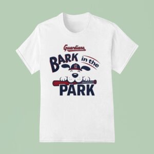 Dog Cleveland Guardians Bark In The Park T Shirt