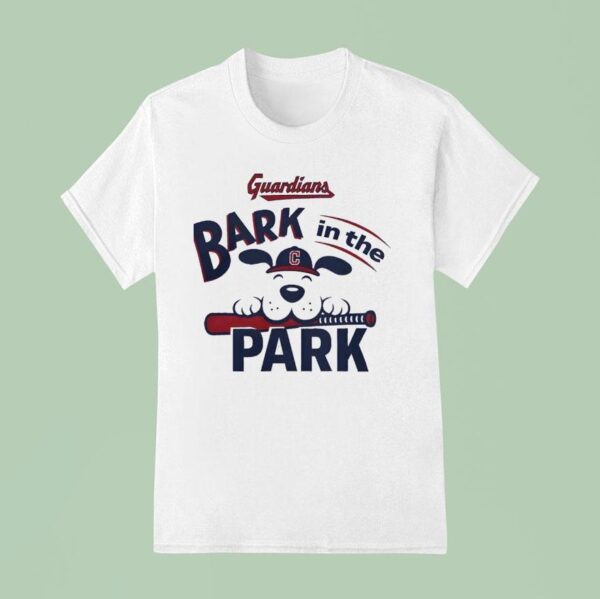 Dog Cleveland Guardians Bark In The Park T Shirt