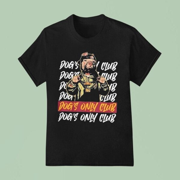 Dogs Only Club New York Bully Crew T Shirt