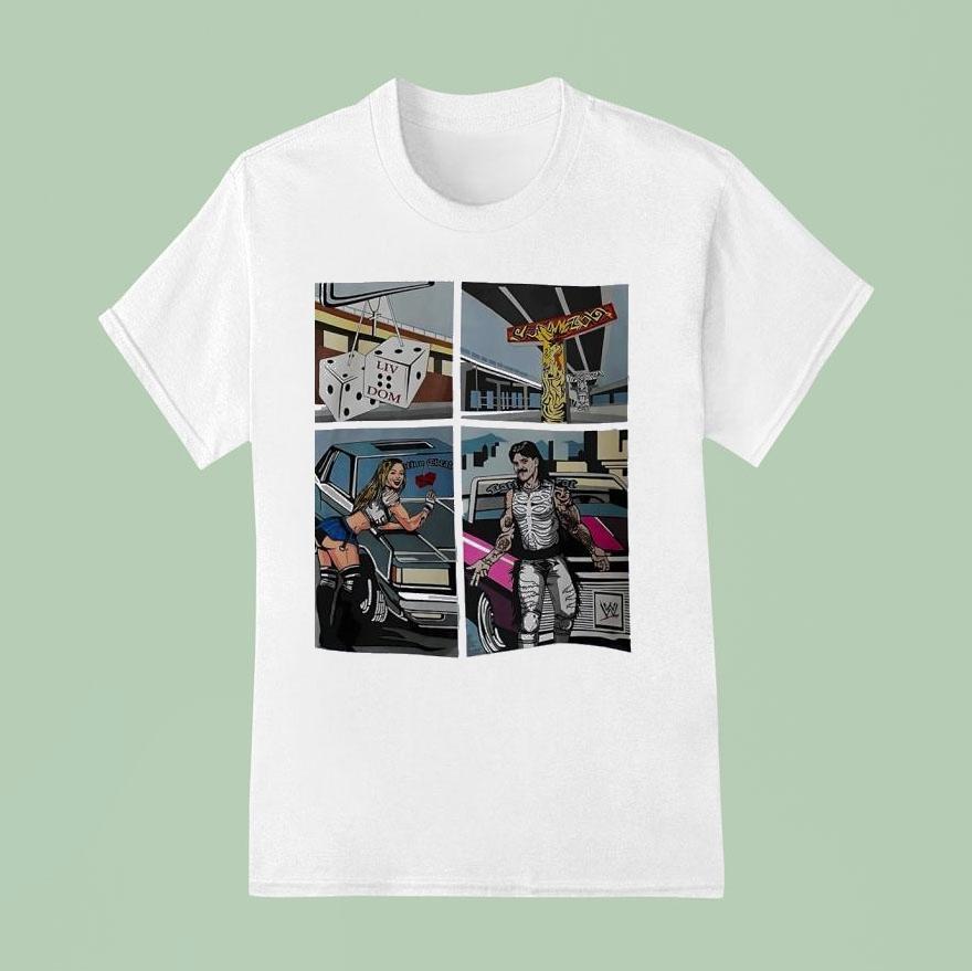 Dominik Mysterio Wwe Liv Dom Comic T Shirt