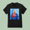 Dominik Wearing Santa Olivia Jesus T Shirt