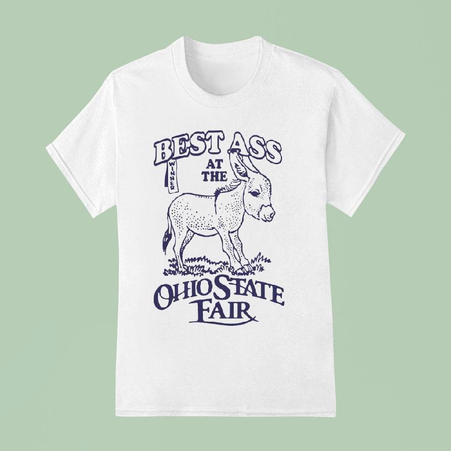 Donkey Best Ass At The Ohio State Fair T Shirt