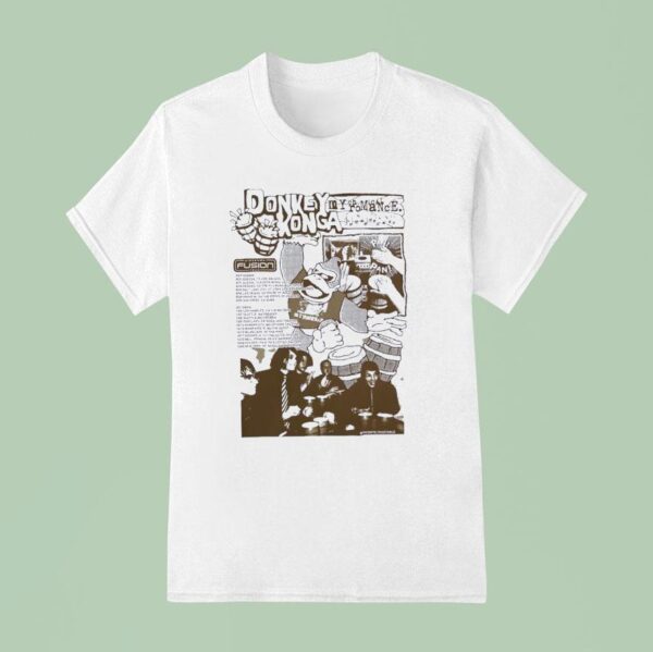 Donkey Konga My Chemical Romance Nintendo Fusion Tour T Shirt