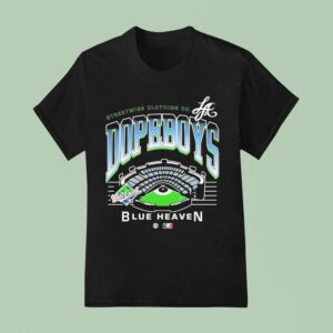 Dopeboys Blue Heaven Streetwise West Coast Stadium T Shirt