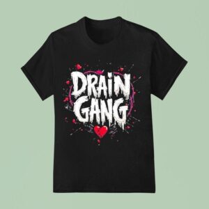 Drain Gang Heart Broken T Shirt