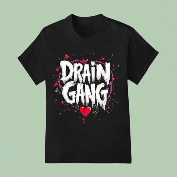 Drain Gang Heart Broken T Shirt