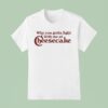 Drake Why You Gotta Fight With Me At Cheesecake T Shirt
