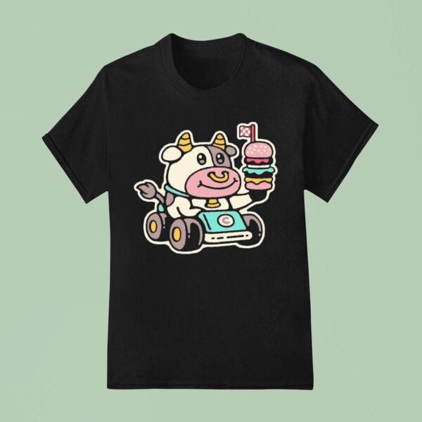 Drew Wise Fast Food Cow T Shirt