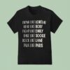 Drink Like Lorelai Read Like Rory Fight Like Emily Bake Like Sookie Rock Like Lane Talk Like Paris T Shirt