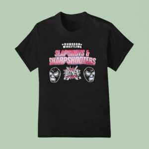 Dungeon Wrestling Slapshots And Sharpshooters Hitmen T Shirt