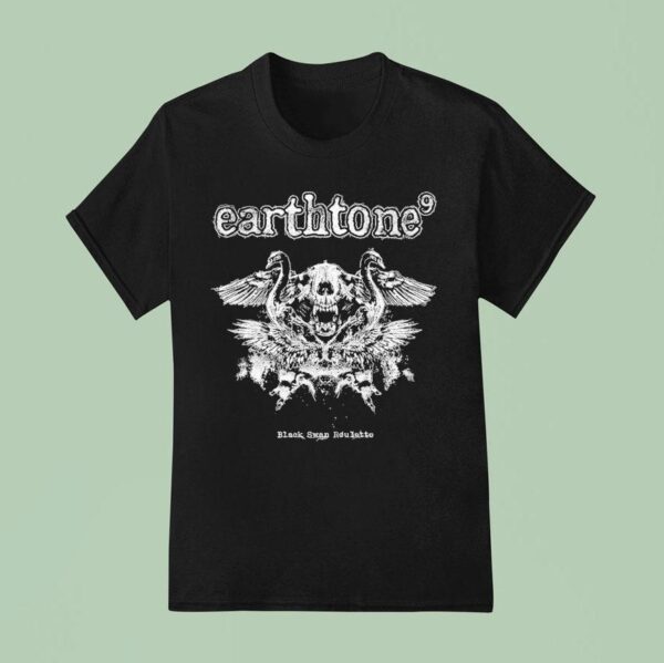 Earthtone Ltd Ed Black Swan Roulette T Shirt