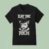 Eat The Rich Pig Head T Shirt