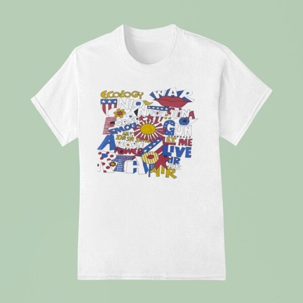 Ecology War China Gun Smog Power Live Air T Shirt