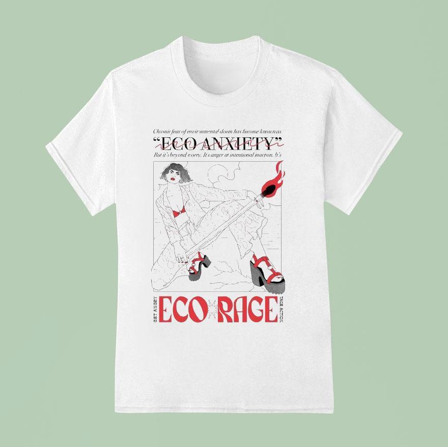 Ego Anxiety Eco Rage T Shirt