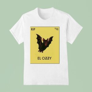 El Ozzy Bat Ozzy Osbourne T Shirt