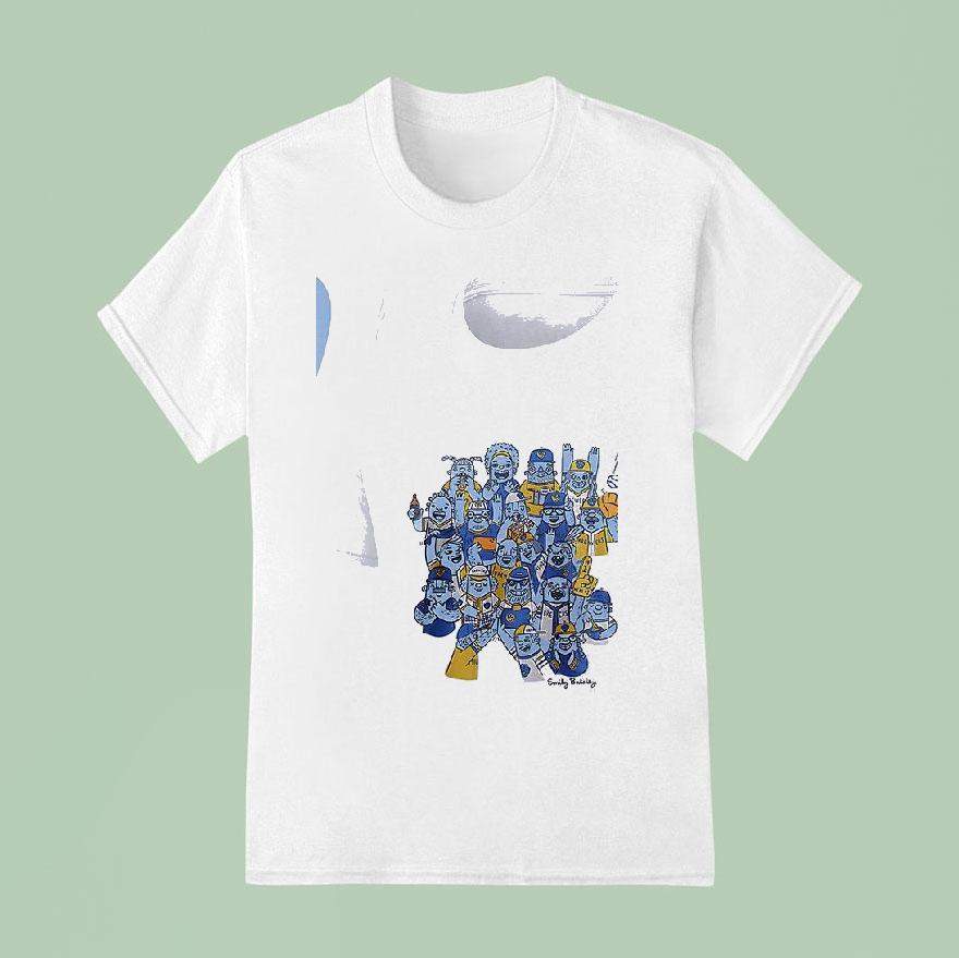Emily Baloley Milwaukee Brewers Mlb Logo Ar T Shirt