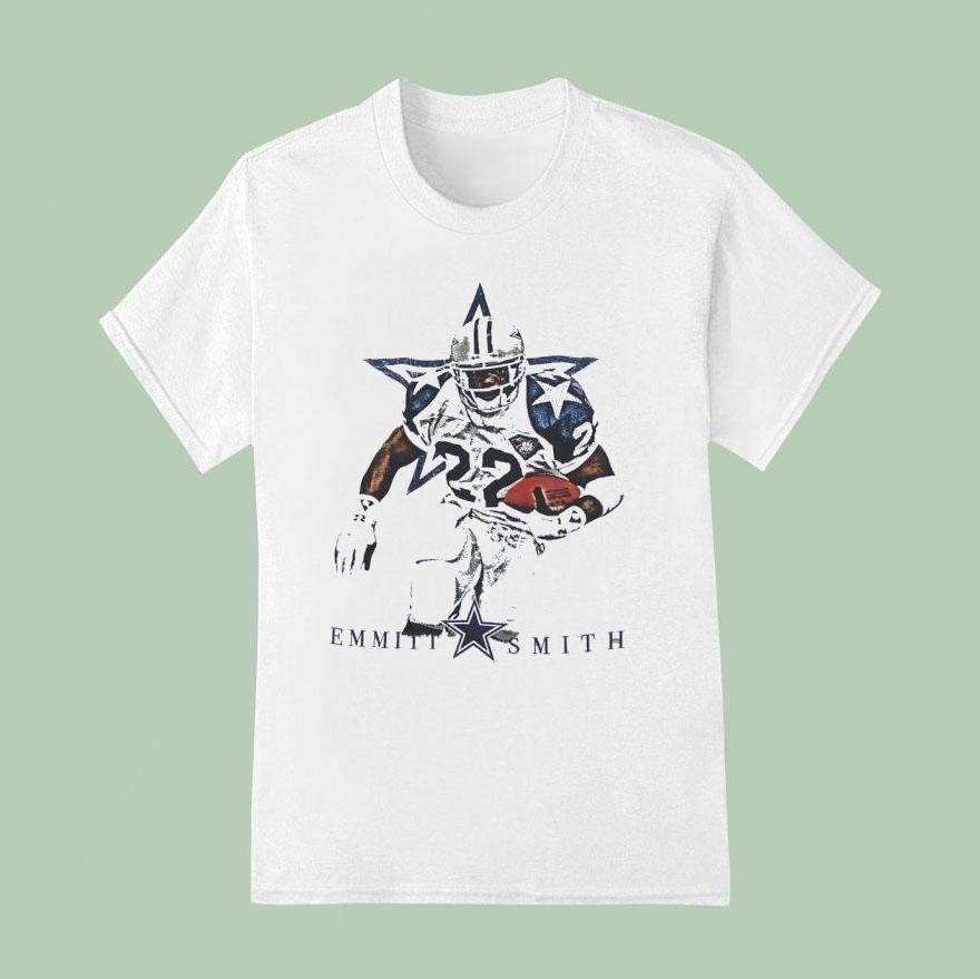 Emmitt Smith Dallas Cowboys Football Nfl T Shirt