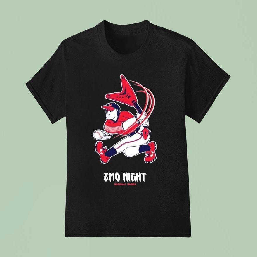 Emo Night Nashville Sounds T Shirt