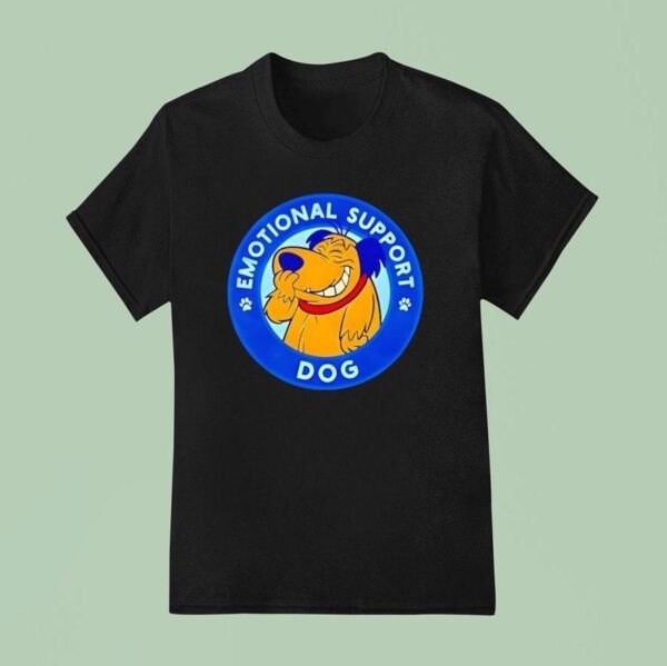 Emotional Support Dog Logo Graphic T Shirt