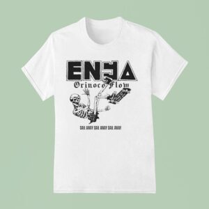 Enya Orinoco Flow Sail Away Sail Away Sail Away Jfa Skeleton Skate T Shirt