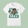 Eric Allen Philadelphia Eagles Football Signature Cartoon T Shirt